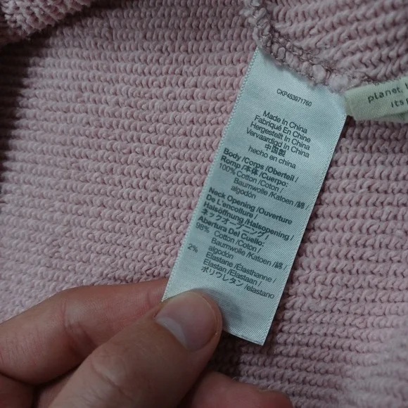 Madewell Sweater Dress Womens Small Pink Casual Loungewear Pullover - Picture 5 of 8